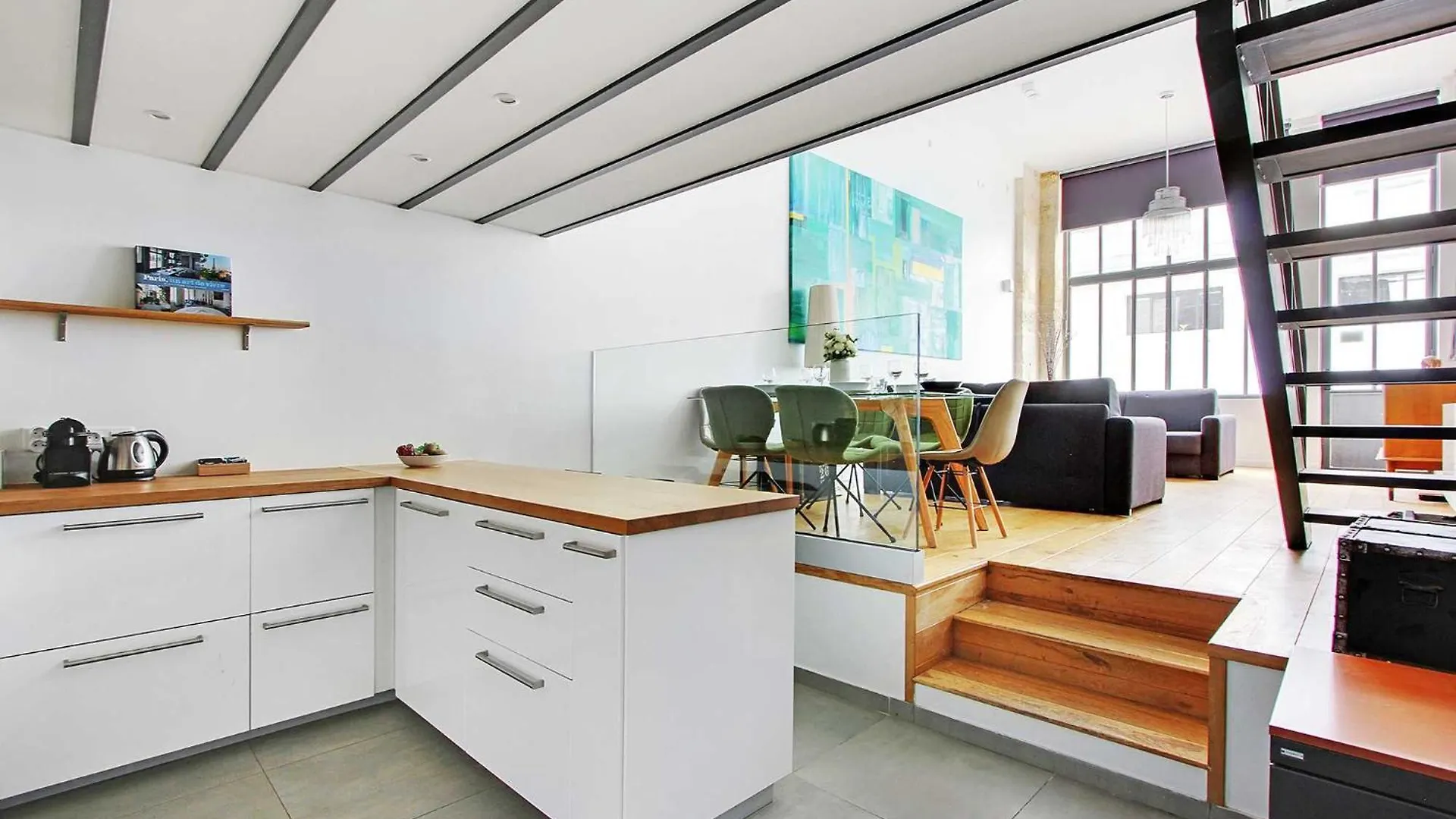 Elegant Apartment - 1Br-6P- Grands Boulevards Parijs