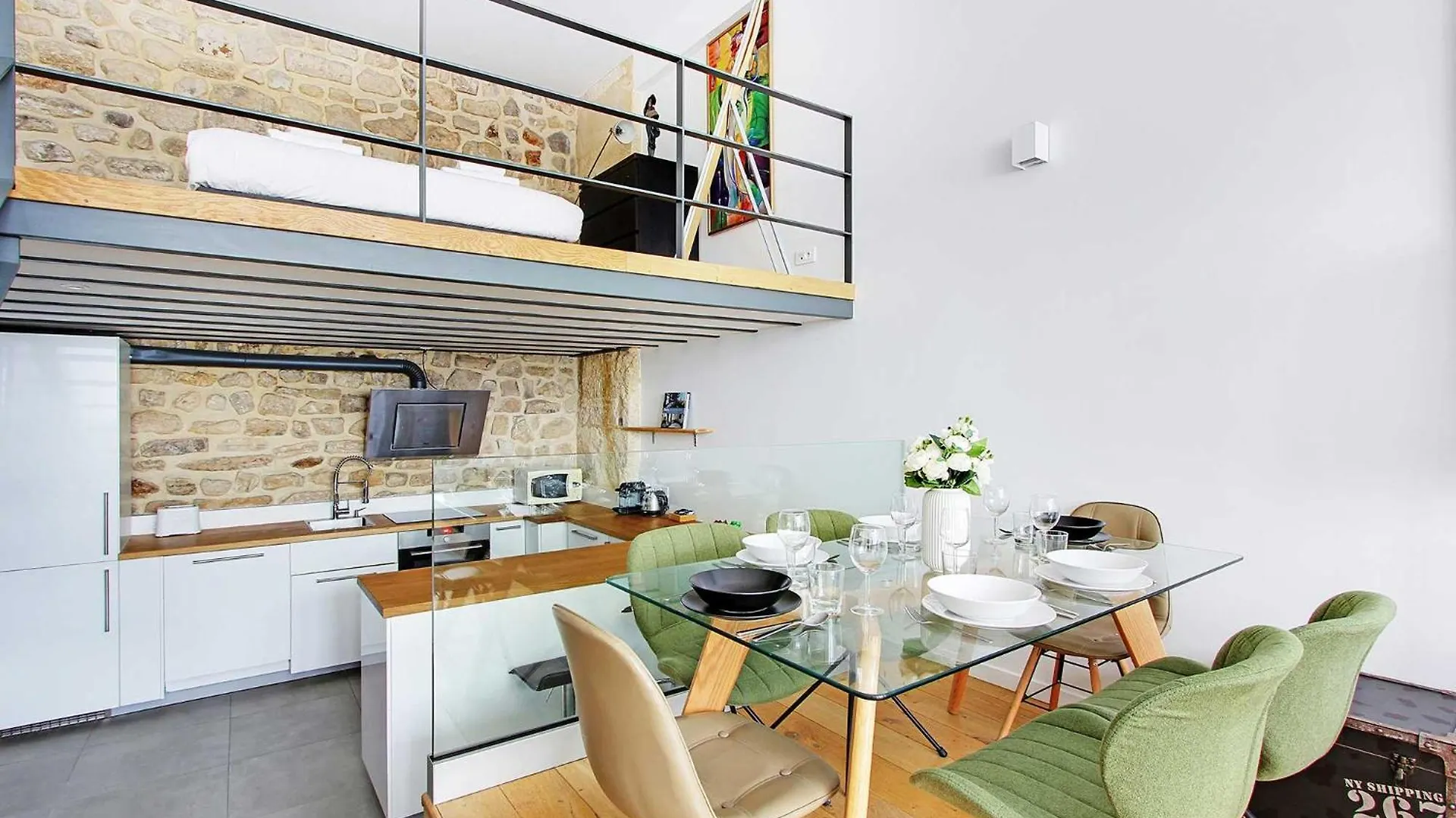 Elegant Apartment - 1Br-6P- Grands Boulevards Parijs