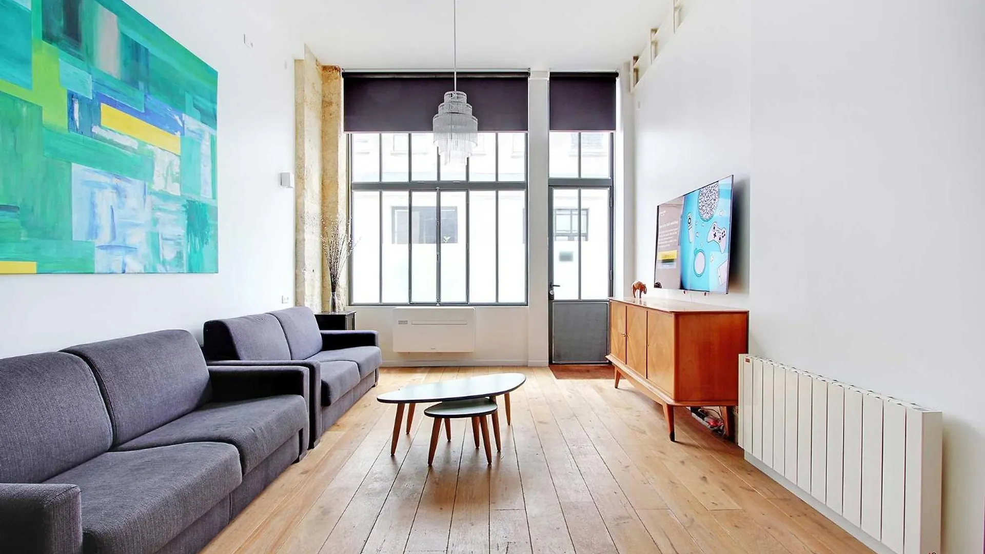 Elegant Apartment - 1Br-6P- Grands Boulevards Parijs